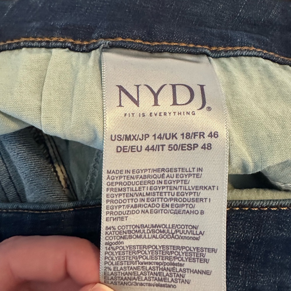NYDJ size 14 Dark Skinny Jean‎ - Picture 6 of 8